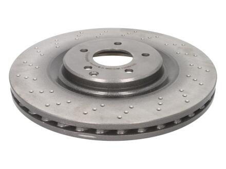 Диск тормозной MB W203/C209 02- 3.0-6.2 перед.вент. D=345 BREMBO 09.A731.11