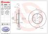 Диск тормозной TOYOTA AURIS 07- перед.вент. (мин. 2 шт.) BREMBO 09.A865.11 (фото 1)