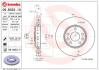 Диск тормозной RENAULT LAGUNA/MEGANE 07- передн.296мм.вент. BREMBO 09.B353.11 (фото 1)
