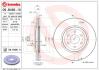 Диск тормозной NISSAN NAVARA/PATHFINDER 08- перед.вент. (мин. 2 шт.) BREMBO 09.B496.11 (фото 1)