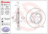 Гальмівний диск BREMBO 09.D414.11 (фото 1)