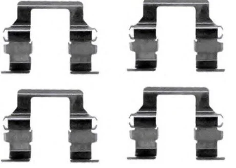 Монтажний компл.,гальм.колодки BREMBO A02201