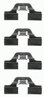 Монтажний компл.,гальм.колодки BREMBO A02205