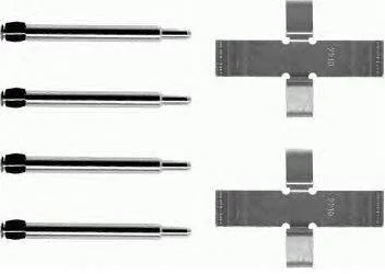 Монтажний компл.,гальм.колодки BREMBO A02207