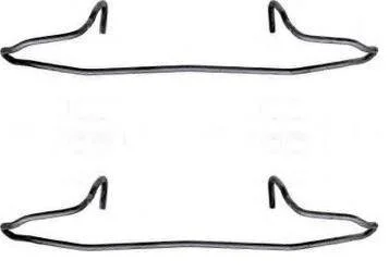 Монтажний компл.,гальм.колодки BREMBO A02217