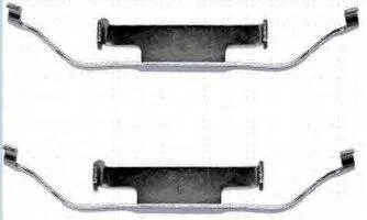 Монтажний компл.,гальм.колодки BREMBO A02222