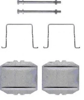 Монтажний компл.,гальм.колодки BREMBO A02232