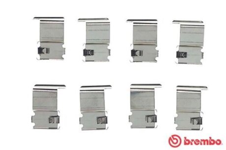 Комплектующие, колодки дискового тормоза BREMBO A02242