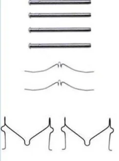 Монтажний компл.,гальм.колодки BREMBO A02263
