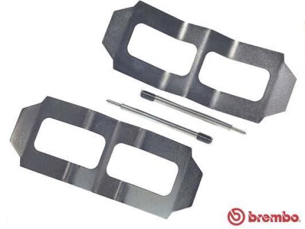 Монтажний компл.,гальм.колодки BREMBO A02271
