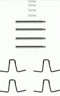 Комплектующие, колодки дискового тормоза BREMBO A02278