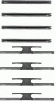 Монтажний компл.,гальм.колодки BREMBO A 02 293