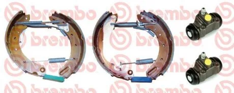 Комплект бараб.колодки+циліндр BREMBO K 56 013