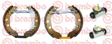 Комплект бараб.колодки+циліндр BREMBO K61067