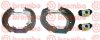 Гальмівні колодки, барабанні BREMBO K 61 088 (фото 1)