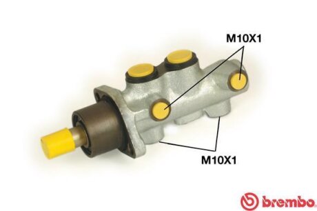 Гальмівний циліндр головний BREMBO M 23 025