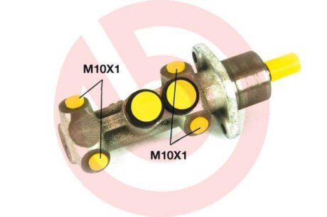 Головний гальмівний циліндр BREMBO M 23 040