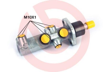 Гальмівний циліндр головний BREMBO M 61 043