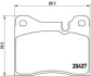Гальмівні колодки, дискові BREMBO P 06 003 (фото 1)