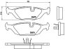 Гальмівні колодки, дискові BREMBO P 06 009 (фото 1)