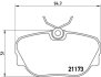 Гальмівні колодки, дискові BREMBO P 06 010 (фото 1)