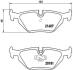 Гальмівні колодки дискові BREMBO P 06 013 (фото 1)