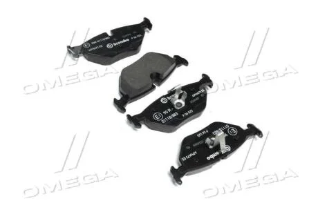 Комплект гальмівних колодок з 4 шт. дисків BREMBO P 06 025