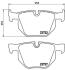 Колодки тормозные BMW 5(E60/E61) -10 2.0-3.0 задн. Xtra BREMBO P 06 033X (фото 2)