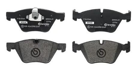 Колодки тормозные BMW 1(E81)/3(E90)/5(E60)(F10)/X1(E84) 05- перед. Xtra BREMBO P 06 036X