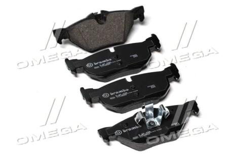 Колодки тормозные BMW 1(E81)/3(E90)/X1(E84) 03- 1.6-3.0 задн. (торм.сист. TEVES) BREMBO P 06 038