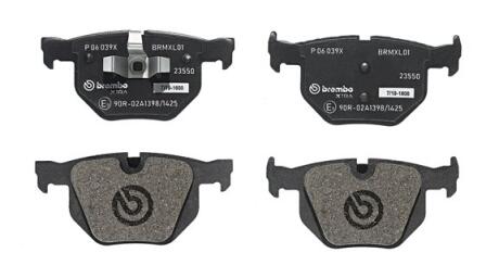Тормозные колодки дисковые BREMBO P 06 039X