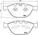 Колодки тормозные BMW 5(E60)/6(E63)/7(E65) 03- 5.0-6.0/3.5-4.5 DIESEL перед. BREMBO P 06 047 (фото 1)