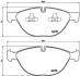 Комплект гальмівних колодок з 4 шт. дисків BREMBO P 06 058 (фото 1)