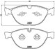 Гальмiвнi колодки, к-кт. (Колодки тормозные дисковые, к-кт.) BREMBO P06066 (фото 1)