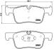 Комплект гальмівних колодок з 4 шт. дисків BREMBO P 06 070X (фото 2)