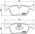 Гальмівні колодки дискові BREMBO P 06 071X (фото 2)