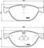 Комплект гальмівних колодок BREMBO P 06 076 (фото 1)