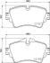 Колодки тормозные BMW/MINI 2(F45)/COOPER S 13- перед.(торм.сист.Lucas) BREMBO P06 092 (фото 1)