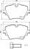 Гальмівні колодки пер. F40/F45/F46/G20/F90/G31/F97 14- BREMBO P 06 093 (фото 1)