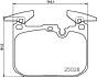 Колодки тормозные BMW 3(F30)/4(F32) 11- передн. BREMBO P 06 096 (фото 1)