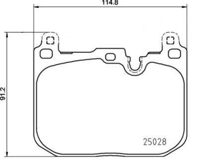 Гальмівні колодки дискові BREMBO P 06 110