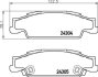 Комплект гальмівних накладок, дискове гальмо BREMBO P 09 007 (фото 1)