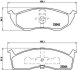 Гальмівні колодки, дискові BREMBO P 11 008 (фото 1)