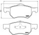 Комплект гальмівних колодок з 4 шт. дисків BREMBO P 11 013 (фото 1)