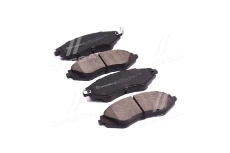 Комплект гальмівних колодок з 4 шт. дисків BREMBO P 15 002