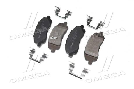 Колодки тормозные JEEP/DODGE COMPASS/PATRIOT/CALIBER 06- 2.0-2.4 перед. BREMBO P 18 001