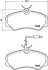 Колодки тормозные FIAT DUCATO -94 перед. BREMBO P 23 023 (фото 1)