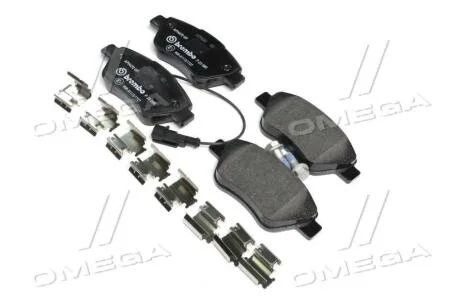 Комплект гальмівних колодок з 4 шт. дисків BREMBO P 23 085