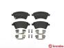 Колодки тормозные SUZUKI SX4 06- 1.6 перед. BREMBO P 23 105 (фото 2)