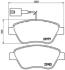 Колодки тормозные FIAT/ALFA ROMEO DOBLO/PUNTO/500/MITO 01-/08- перед. BREMBO P 23 108 (фото 1)